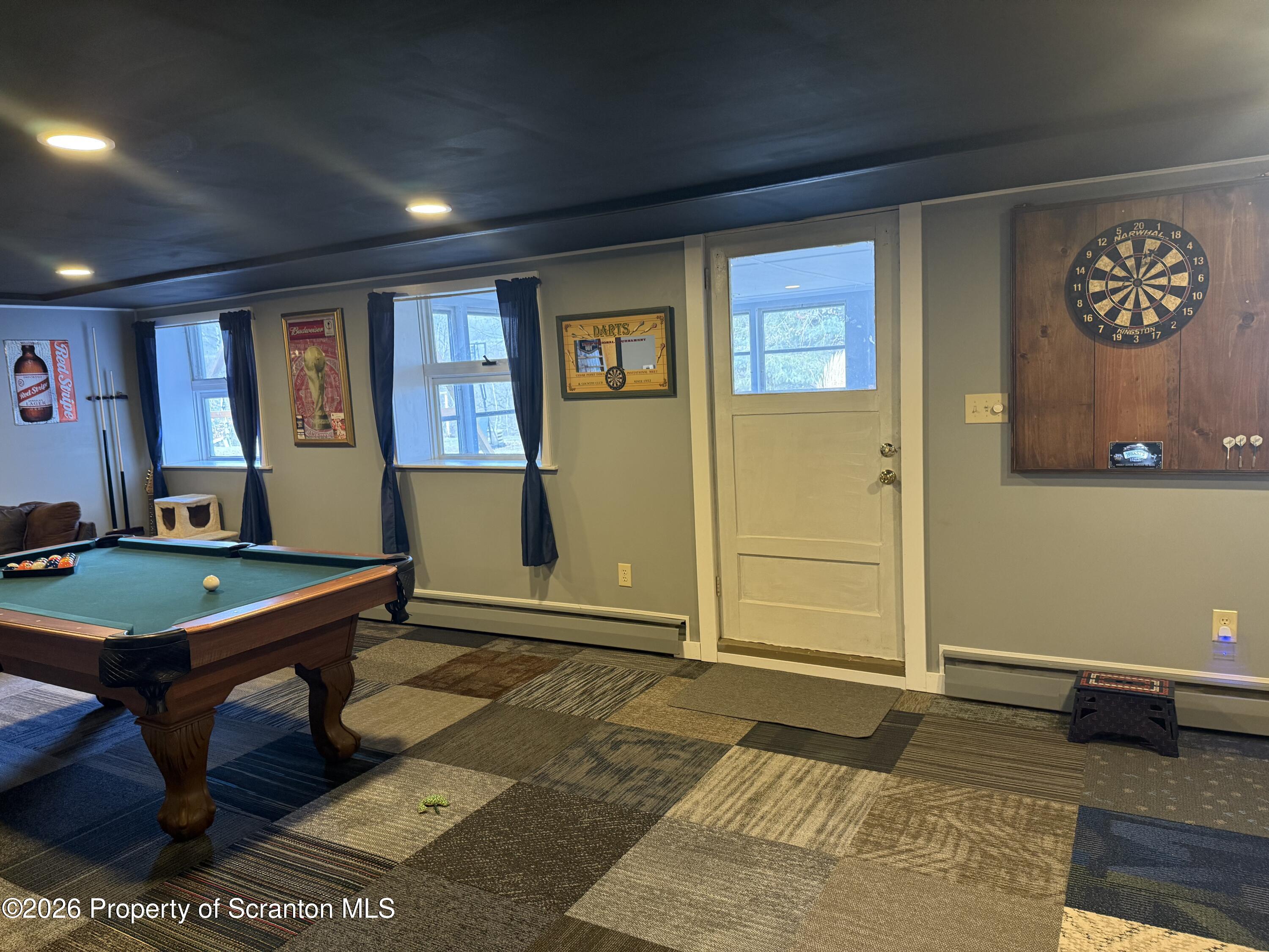 760 North Valley Avenue Olyphant, PA 18447 - Photo 19 of 34 a room with furniture pool table and window
