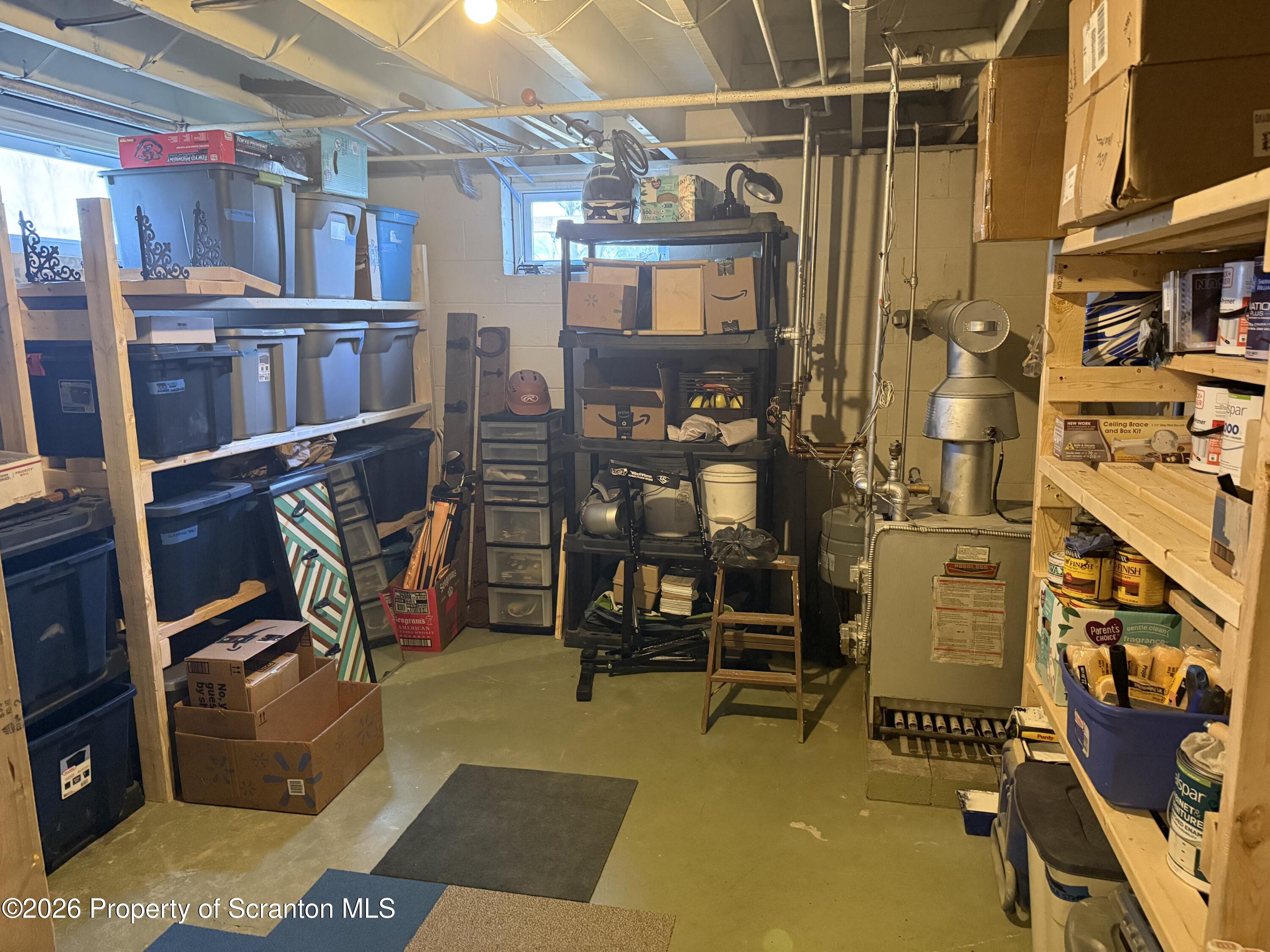 760 North Valley Avenue Olyphant, PA 18447 - Photo 21 of 34 a view of a storage room