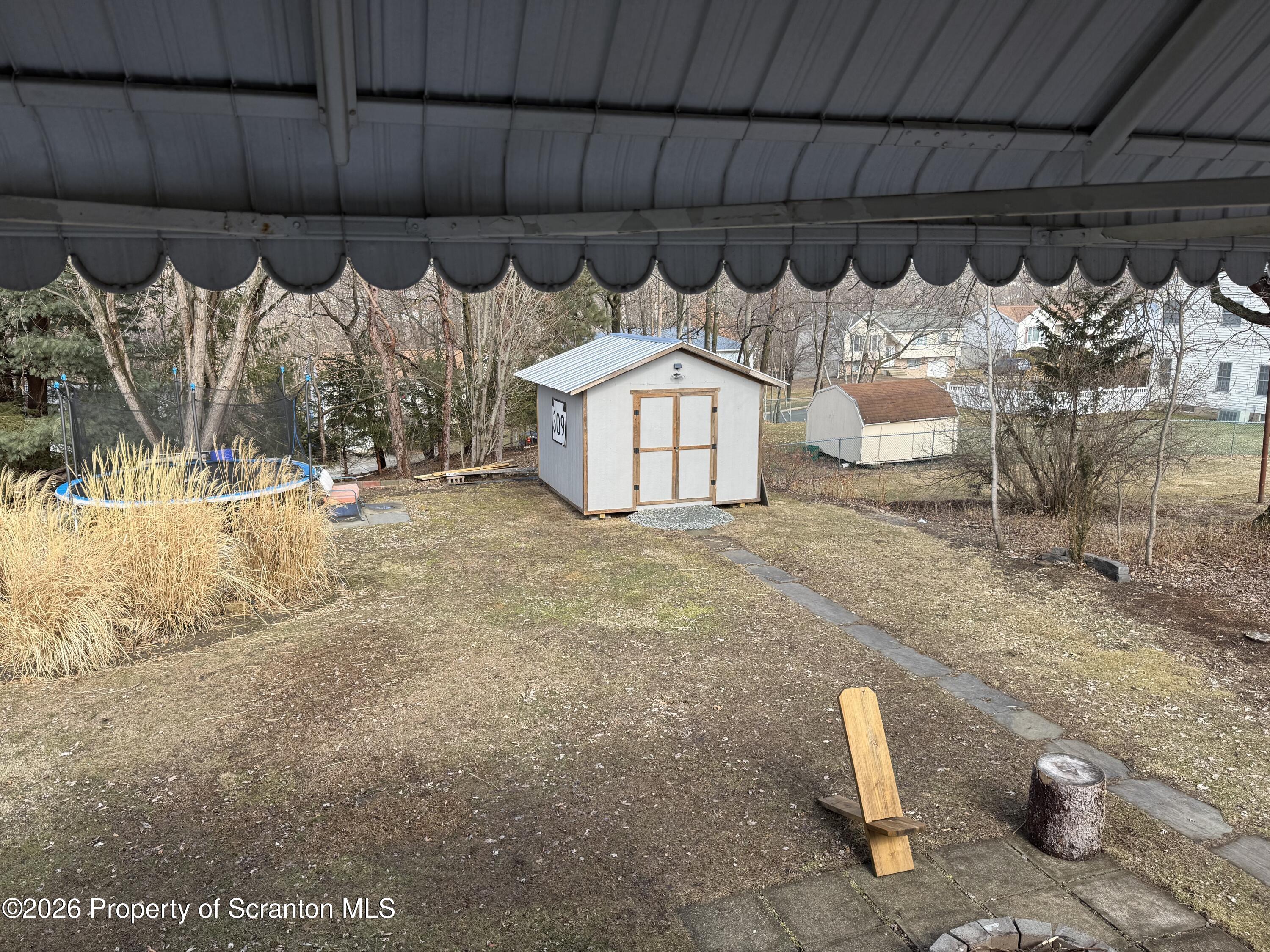 760 North Valley Avenue Olyphant, PA 18447 - Photo 23 of 34 a view of a chair in the patio