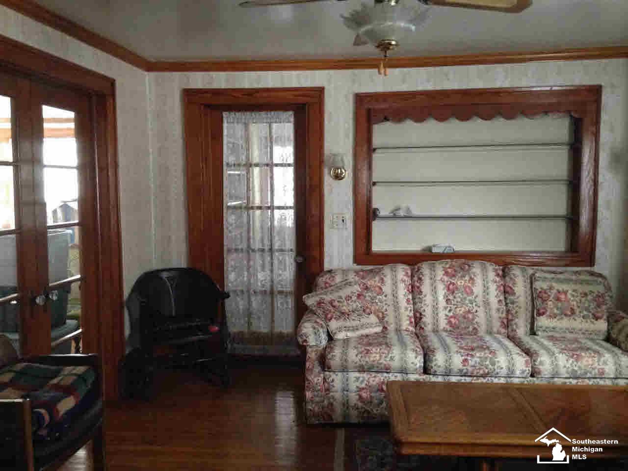 10716 Exeter Road Carleton, MI 48117 - Photo 18 of 25 Living Room w/French Doors