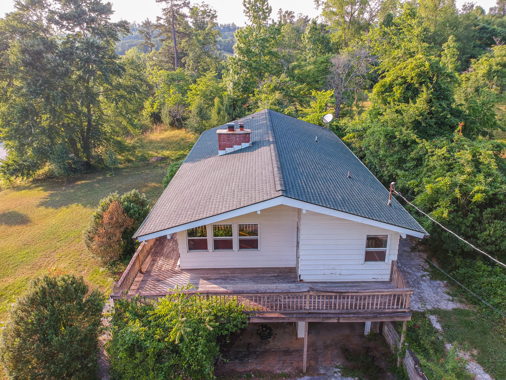 1441 Paint Rock Ferry Road Kingston, TN 37763 - Photo 8 of 13 a aerial view of a house with a yard
