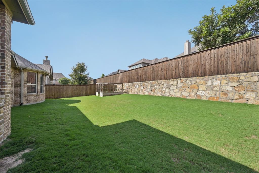 3415 Secretariat Place Celina, TX 75009 - Photo 20 of 40 a view of yard with entertaining space
