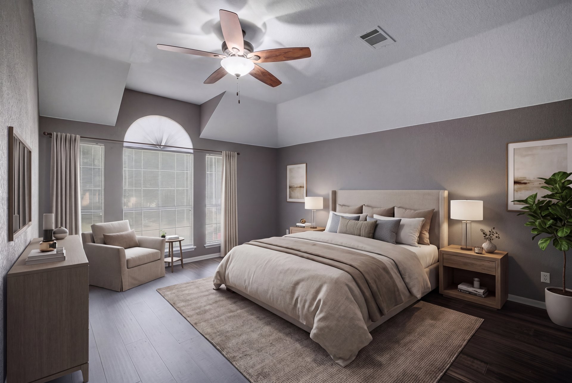 7113 Bending Oak Road Austin, TX 78749 - Photo 21 of 39 Virtual staging in primary bedroom