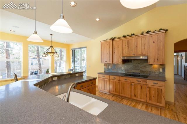 17873 Sawmill Road Colorado Springs, CO 80908 - Photo 8 of 36 Open kitchen with room for two chefs!