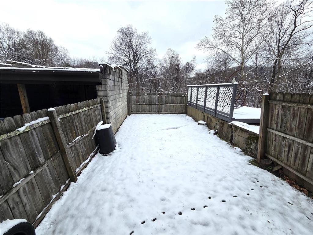 3520 Campus Street Pittsburgh, PA 15212 - Photo 3 of 26 a view of balcony with wooden floor and fence