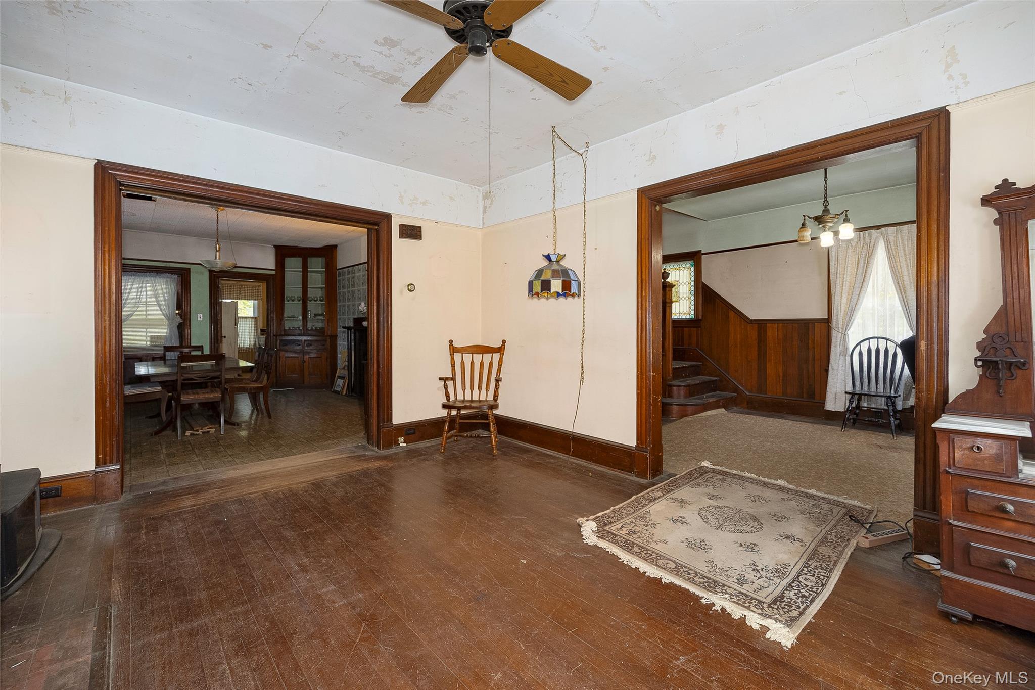 3 Spring Street Chelsea, NY 12590 - Photo 14 of 39 a view of a livingroom with furniture and a ceiling fan