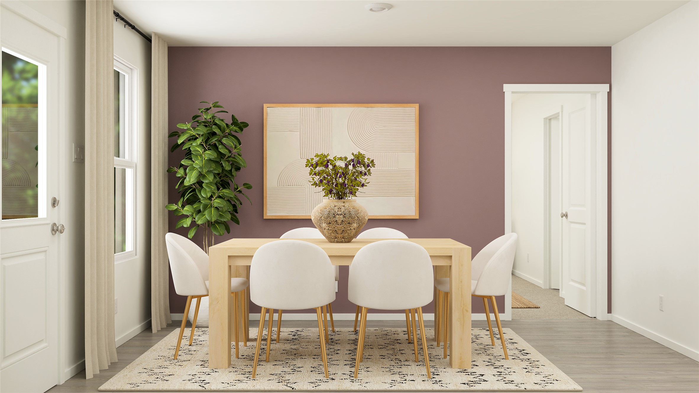 433 Paris Street Maxwell, TX 78656 - Photo 12 of 26 a view of a dining room with furniture