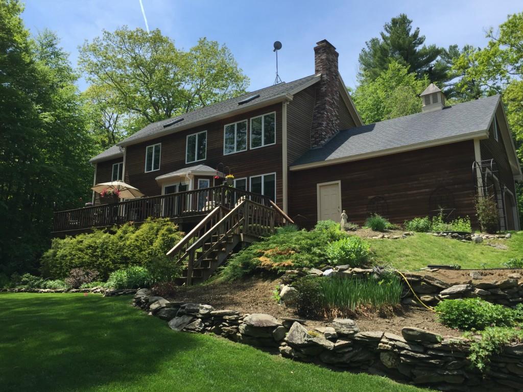 49 West Chops Point Road Bath, ME 04530 - Photo 4 of 34 View of back of the house &...
