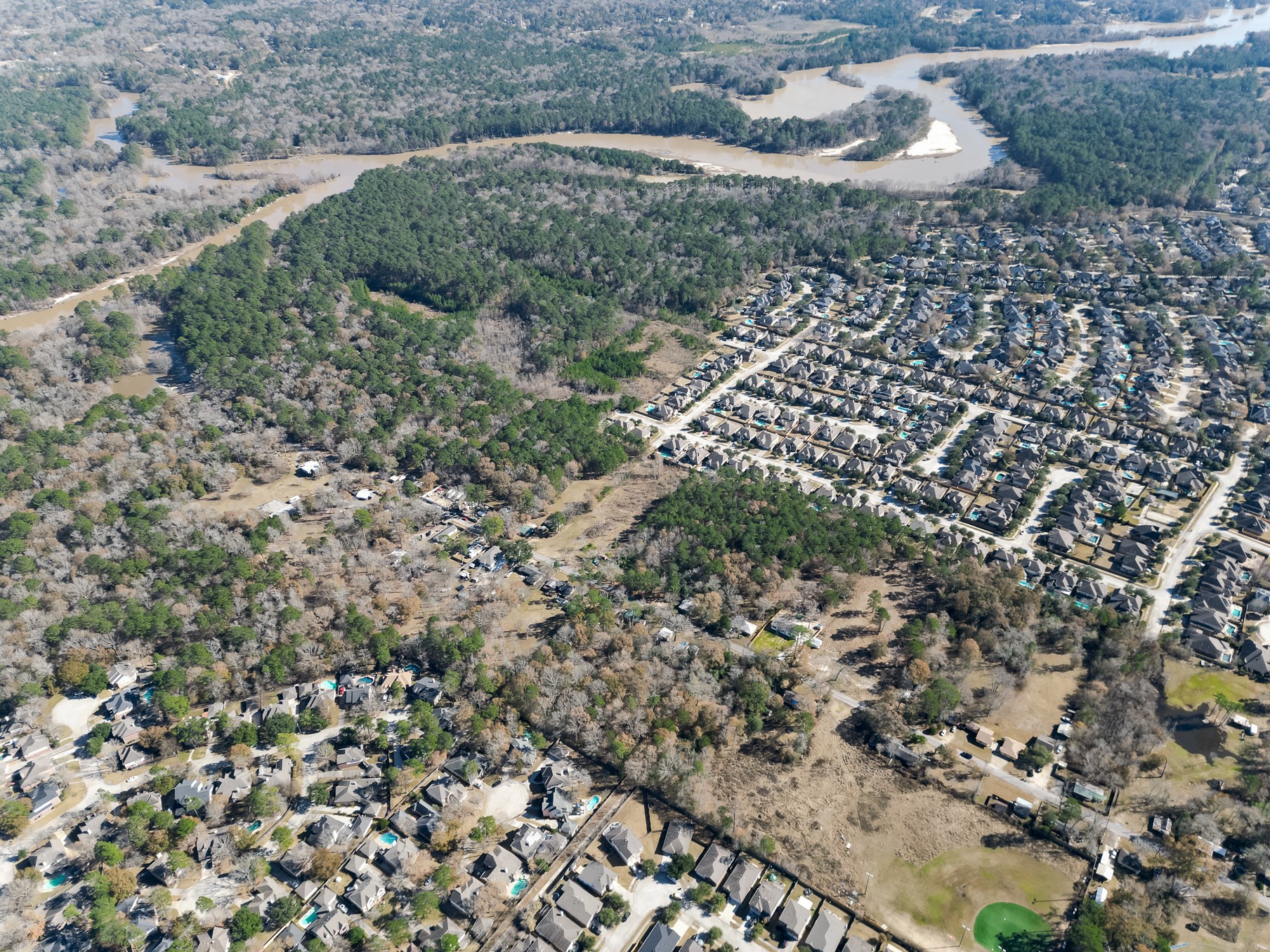 9 Dunnam Road Kingwood, TX 77345 - Photo 14 of 42 a view of a dry yard
