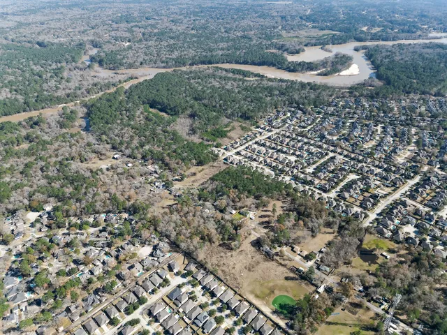 a view of a green field
