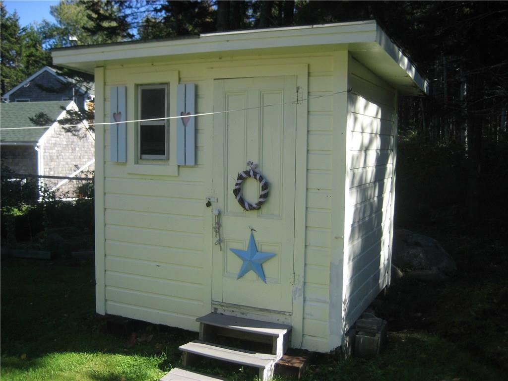 198 Otis Point Road Tenants Harbor, ME 04860 - Photo 28 of 33 Building with Swedish sauna in back yard
