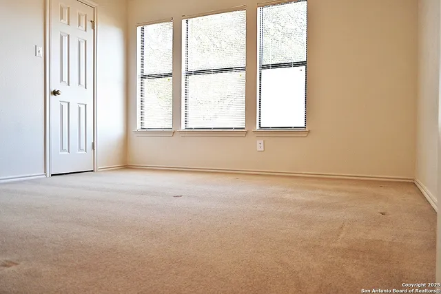 a view of empty room