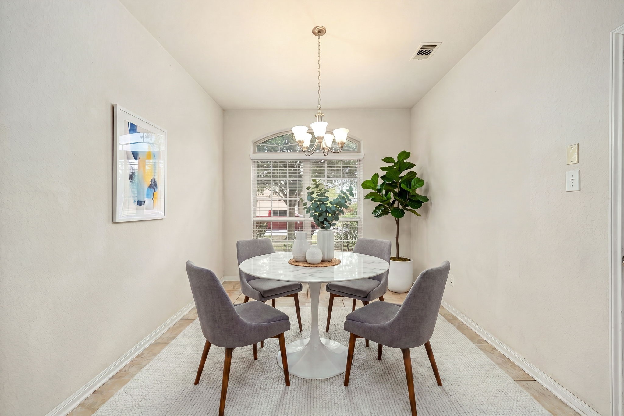 29322 Indian Clearing Spring, TX 77386 - Photo 19 of 47 a view of a dining room with furniture and chandelier