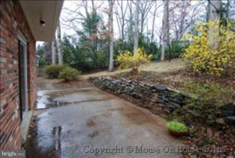 9211 Friars Road Bethesda, MD 20817 - Photo 26 of 30 Patio w/ wooded lot