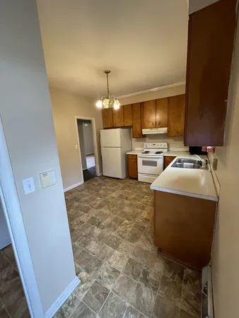 a room with a washer and dryer