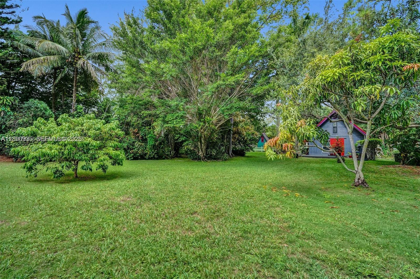 6031 Southwest 82nd Avenue Miami, FL 33143 - Photo 41 of 42 a view of a backyard with a garden