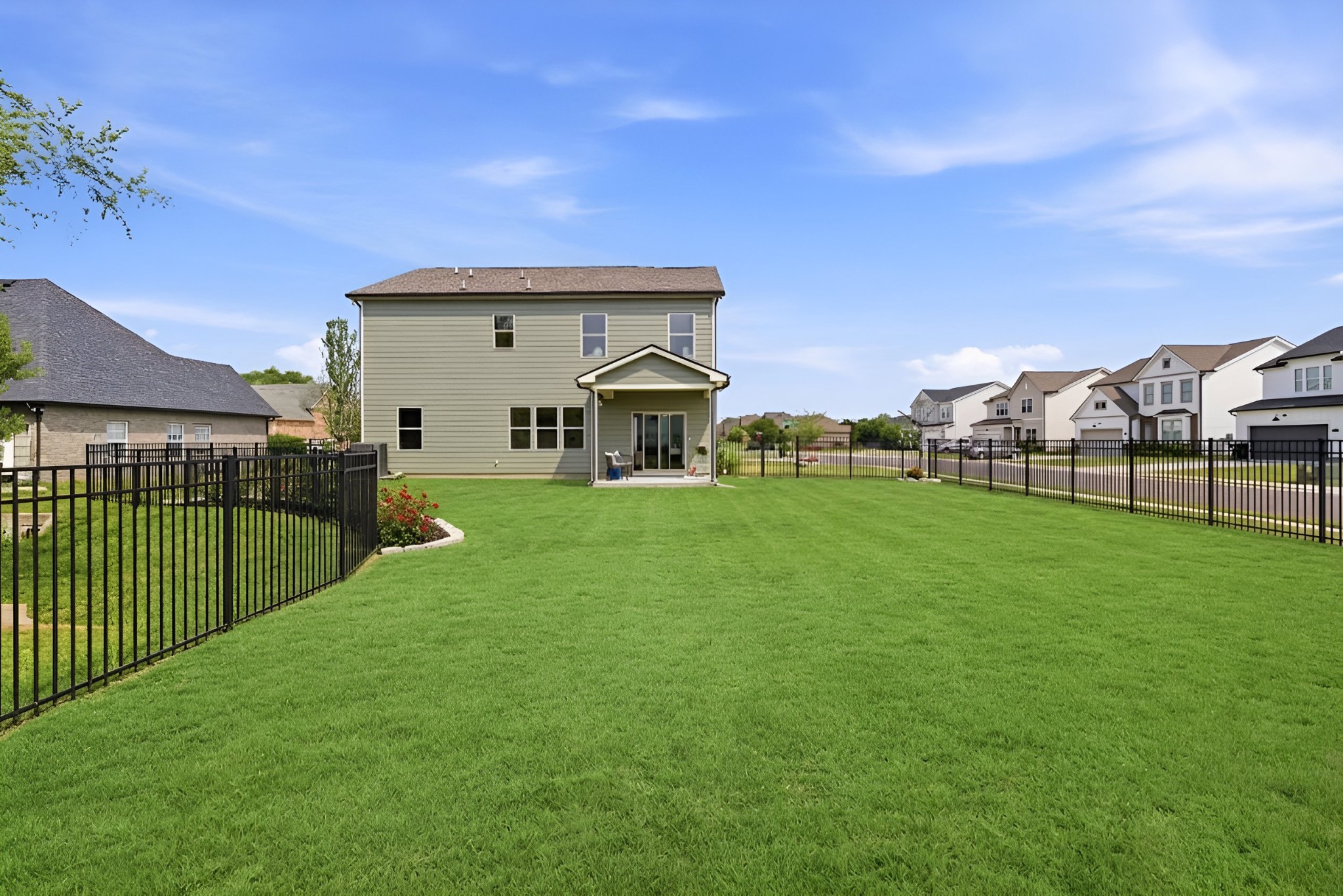 3044 Community Circle Murfreesboro, TN 37128 - Photo 46 of 53 a view of a house with a big yard and potted plants
