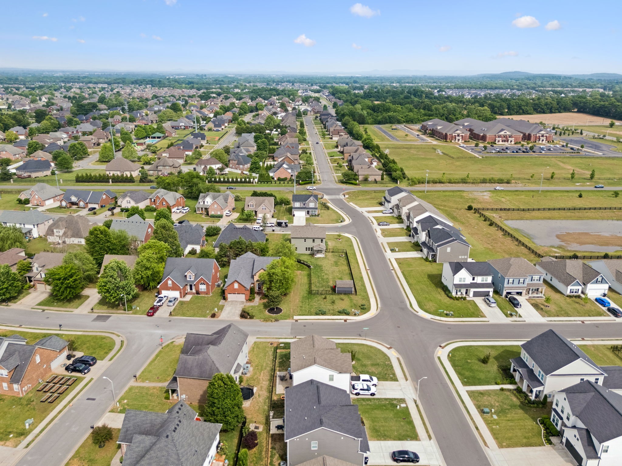 3044 Community Circle Murfreesboro, TN 37128 - Photo 52 of 53 an aerial view of residential houses with outdoor space