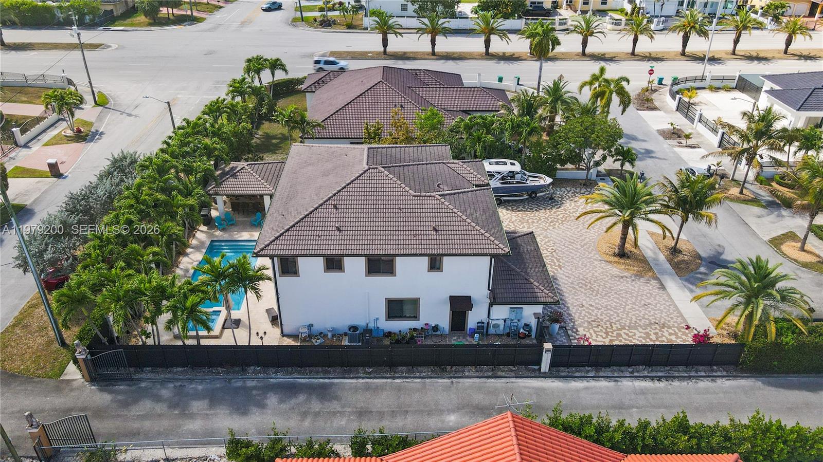 13676 Southwest 33rd Terrace Miami, FL 33175 - Photo 85 of 90 an aerial view of a house