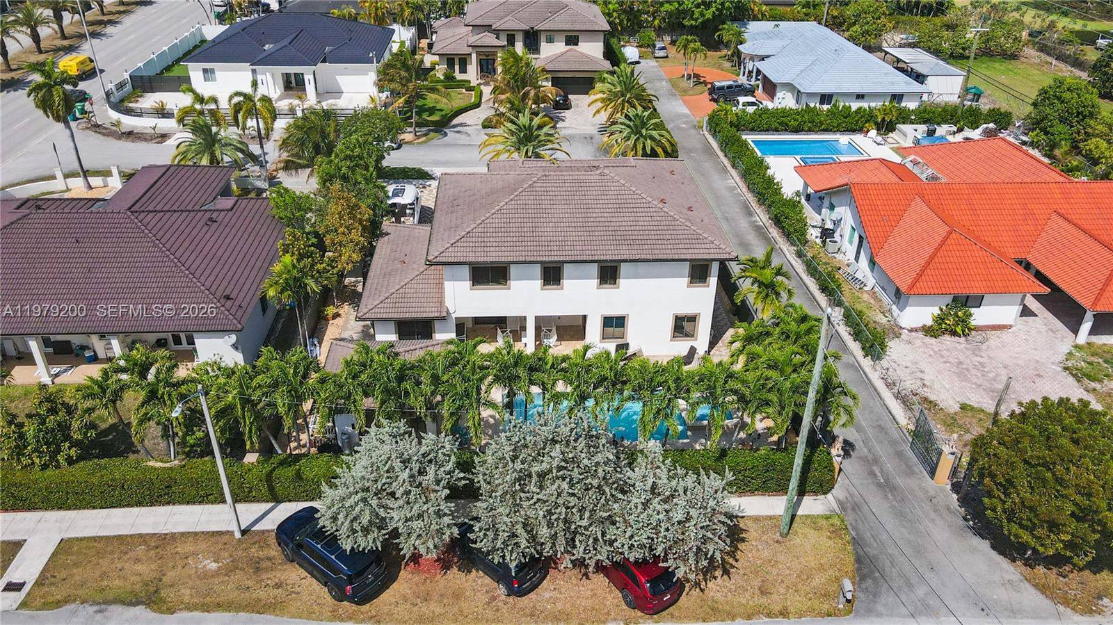 13676 Southwest 33rd Terrace Miami, FL 33175 - Photo 87 of 90 an aerial view of a house