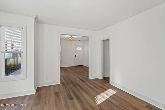 wooden floor in an empty room