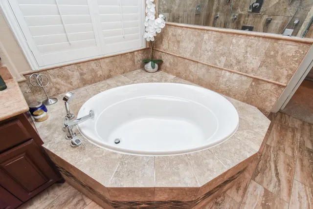 a close view of a sink in a bathroom