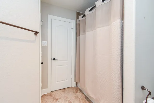 a view of closet area