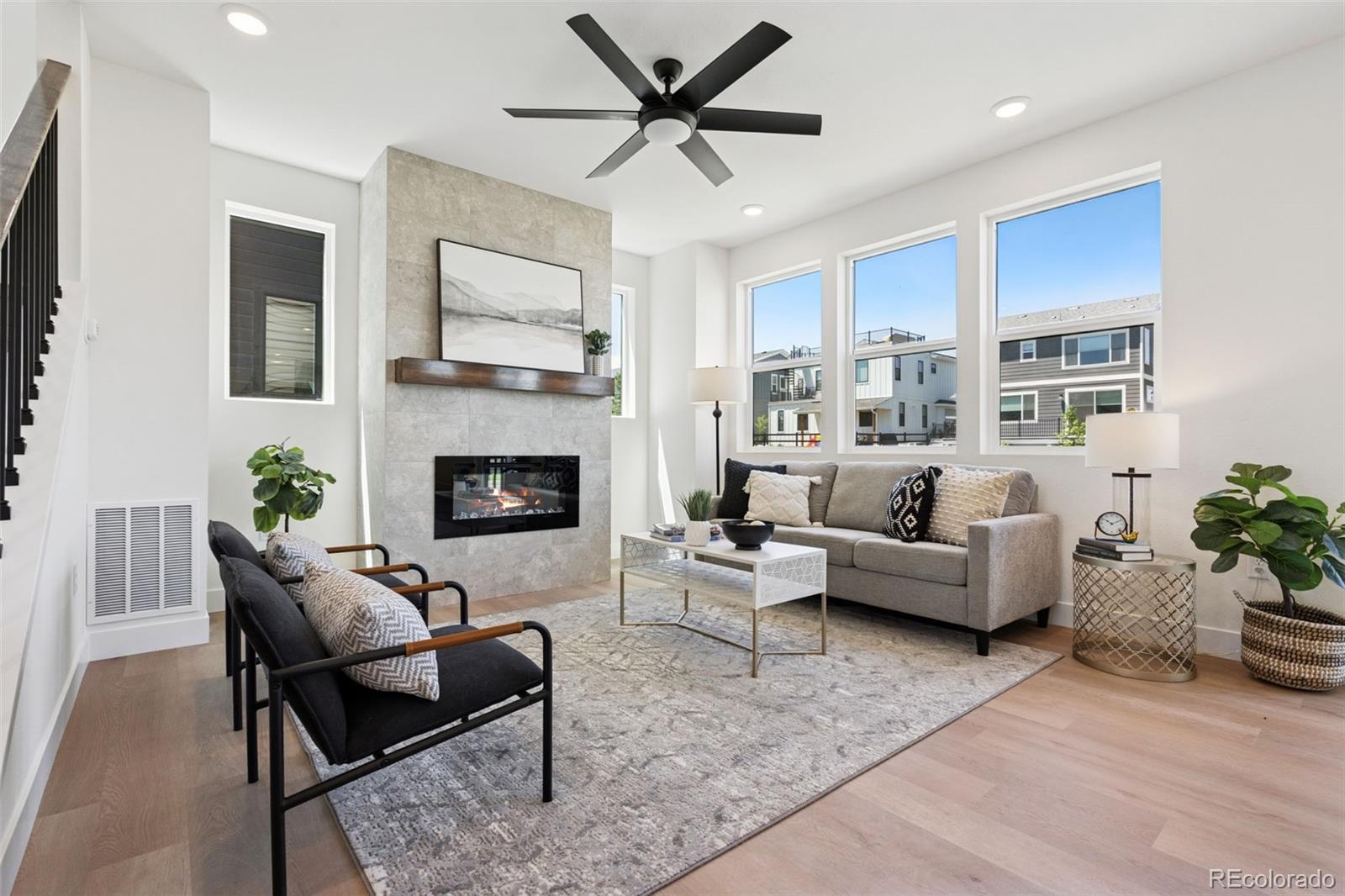 113 Mohawk Circle Superior, CO 80027 - Photo 6 of 50 a living room with furniture and a fireplace
