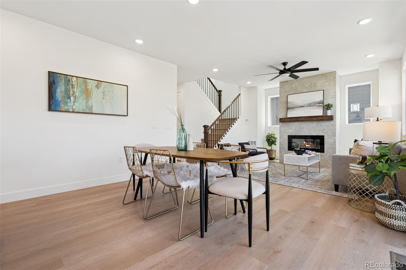 113 Mohawk Circle Superior, CO 80027 - Photo 9 of 50 a view of a livingroom with furniture and a fireplace