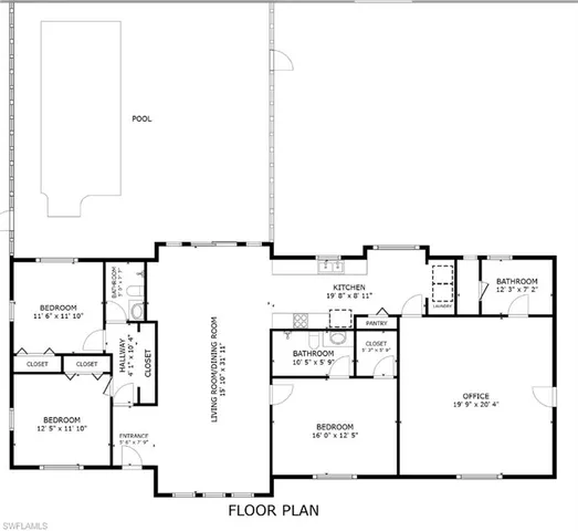an aerial view of residential houses with outdoor space and swimming pool