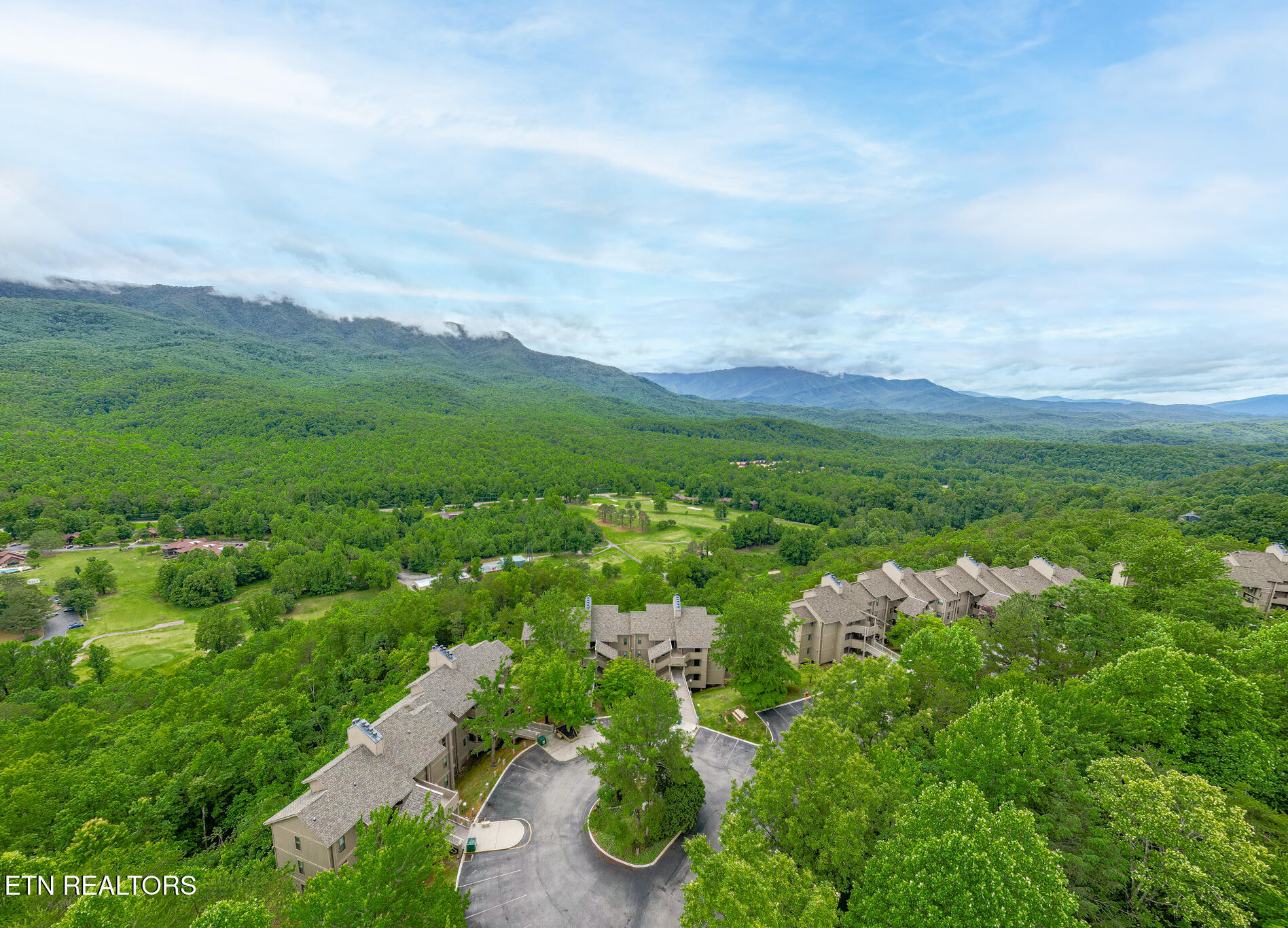 3710 Weber Road, Unit 201B Gatlinburg, TN 37738 - Photo 46 of 52 3710 Weber Rd 201B Aerial-4-Edit