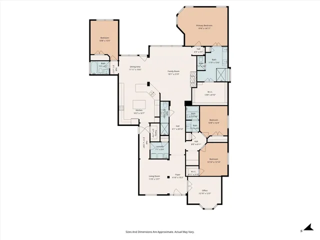 a picture of a bench in front of gate