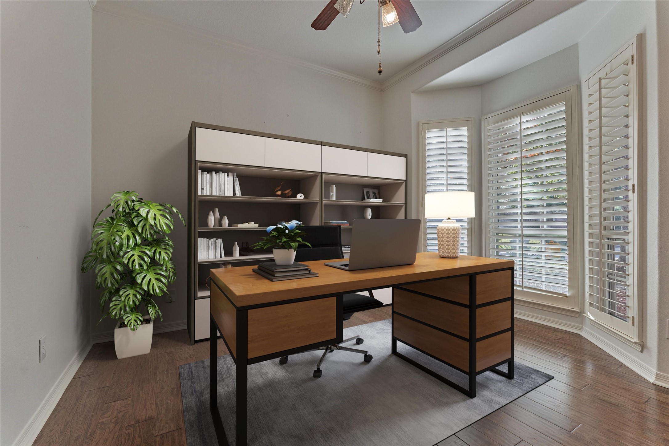 94 Oriel Oaks Circle The Woodlands, TX 77382 - Photo 9 of 46 a room with furniture and a potted plant