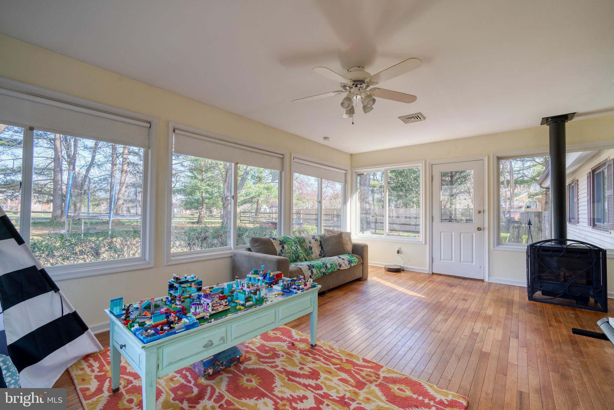 107 Birch Run Road Chestertown, MD 21620 - Photo 13 of 31 Sunroom has a gas fireplace