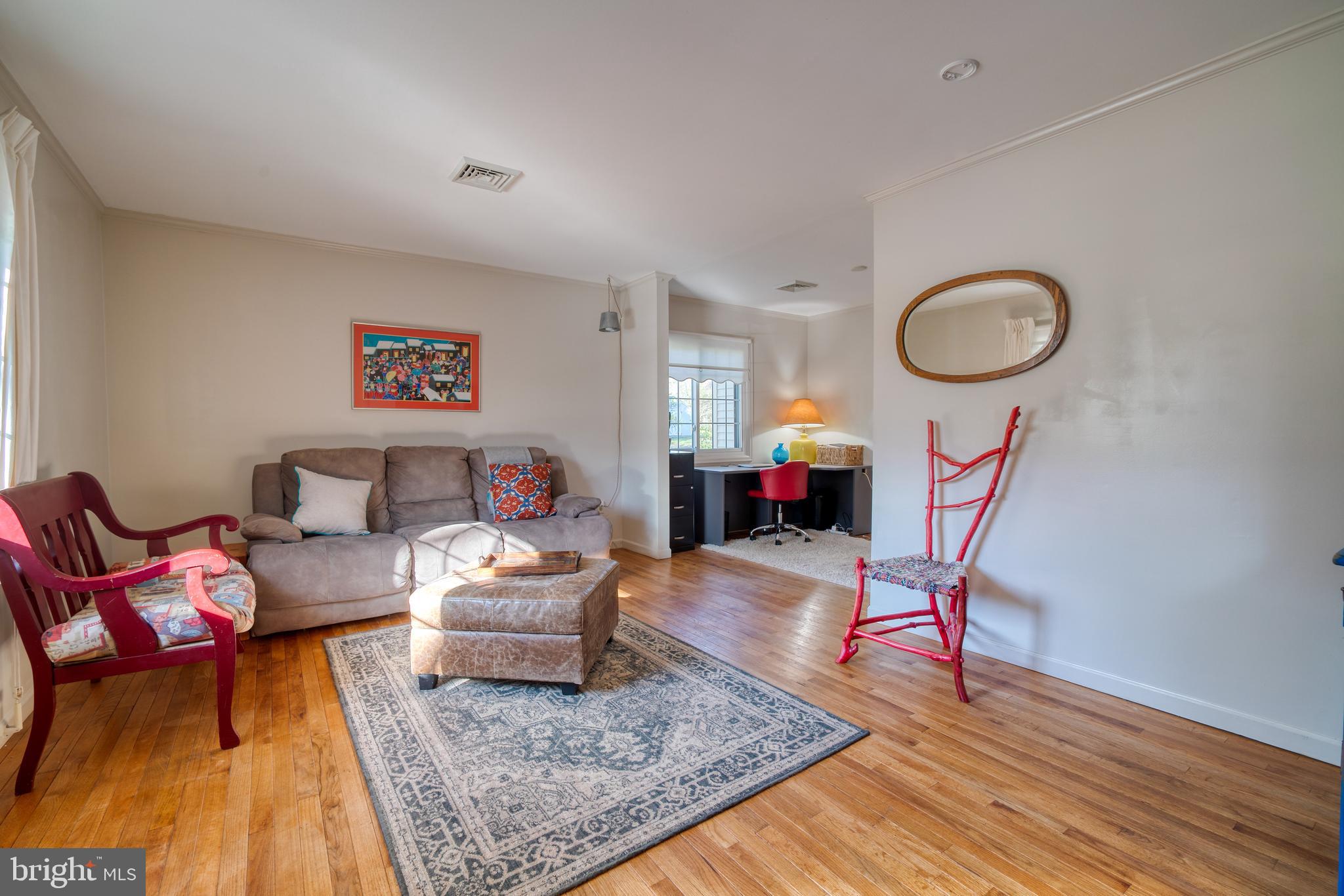 107 Birch Run Road Chestertown, MD 21620 - Photo 4 of 31 Living room with hardwood floors