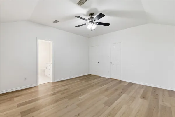 wooden floor in an empty room