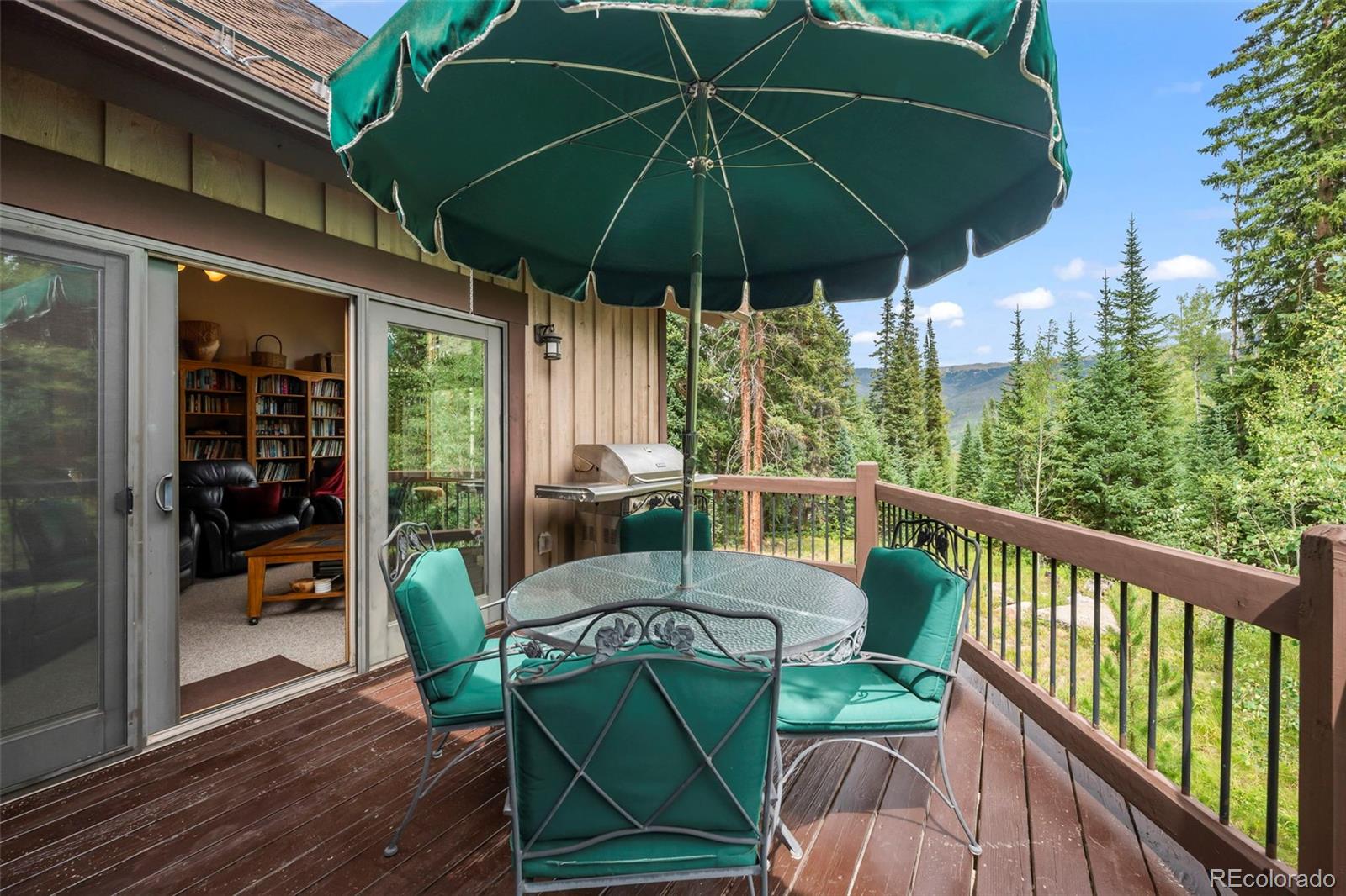 560 Two Cabins Drive Silverthorne, CO 80498 - Photo 14 of 49 a view of a patio on the roof deck