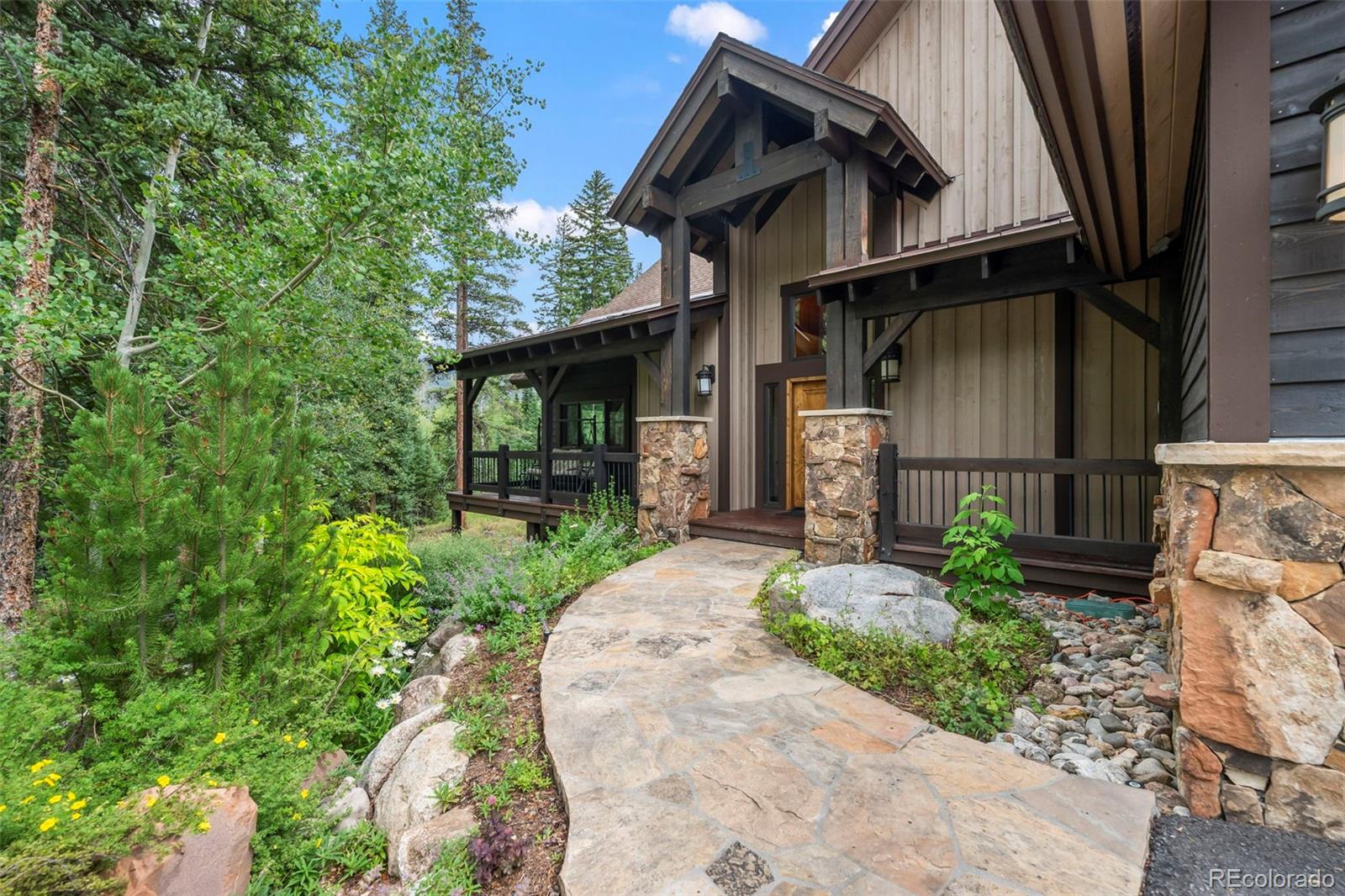560 Two Cabins Drive Silverthorne, CO 80498 - Photo 2 of 49 a view of a pathway of a house