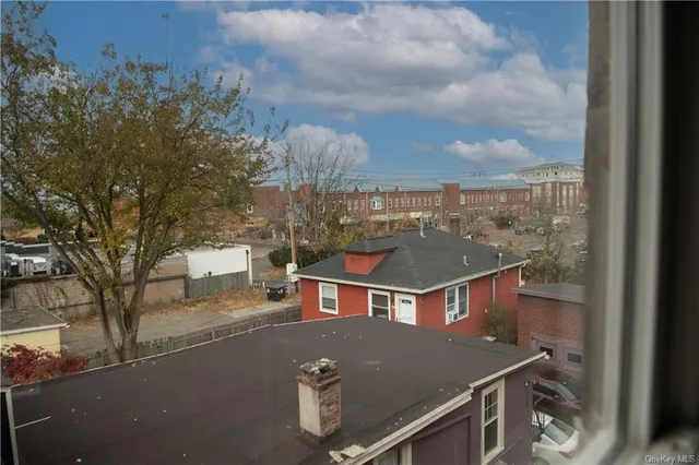 a view of road with covered with trees