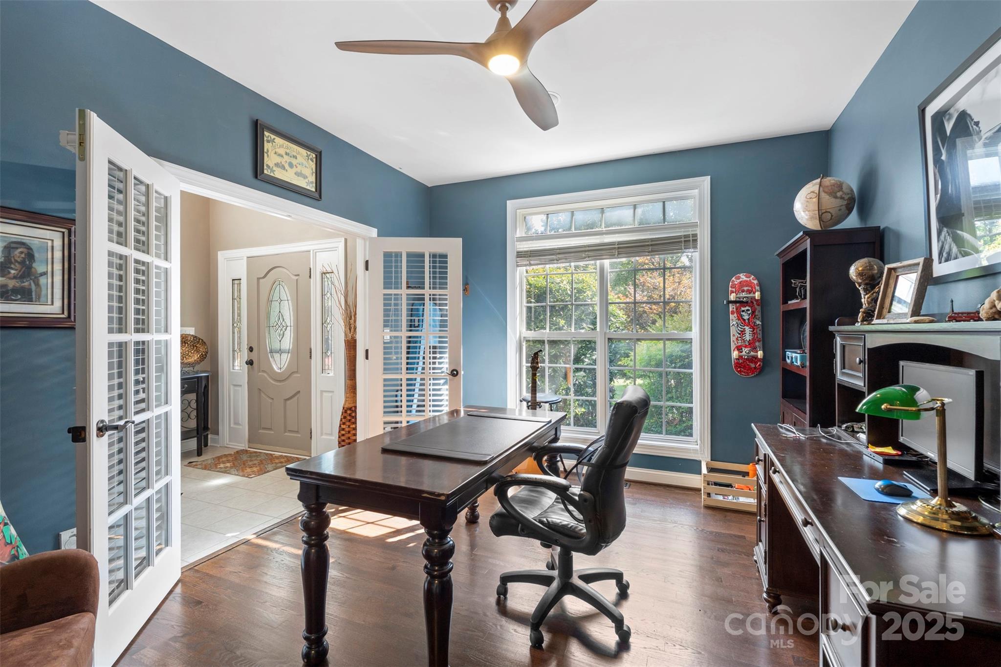 6006 Casswell Circle Matthews, NC 28104 - Photo 16 of 47 a view of a dining room with furniture window and wooden floor