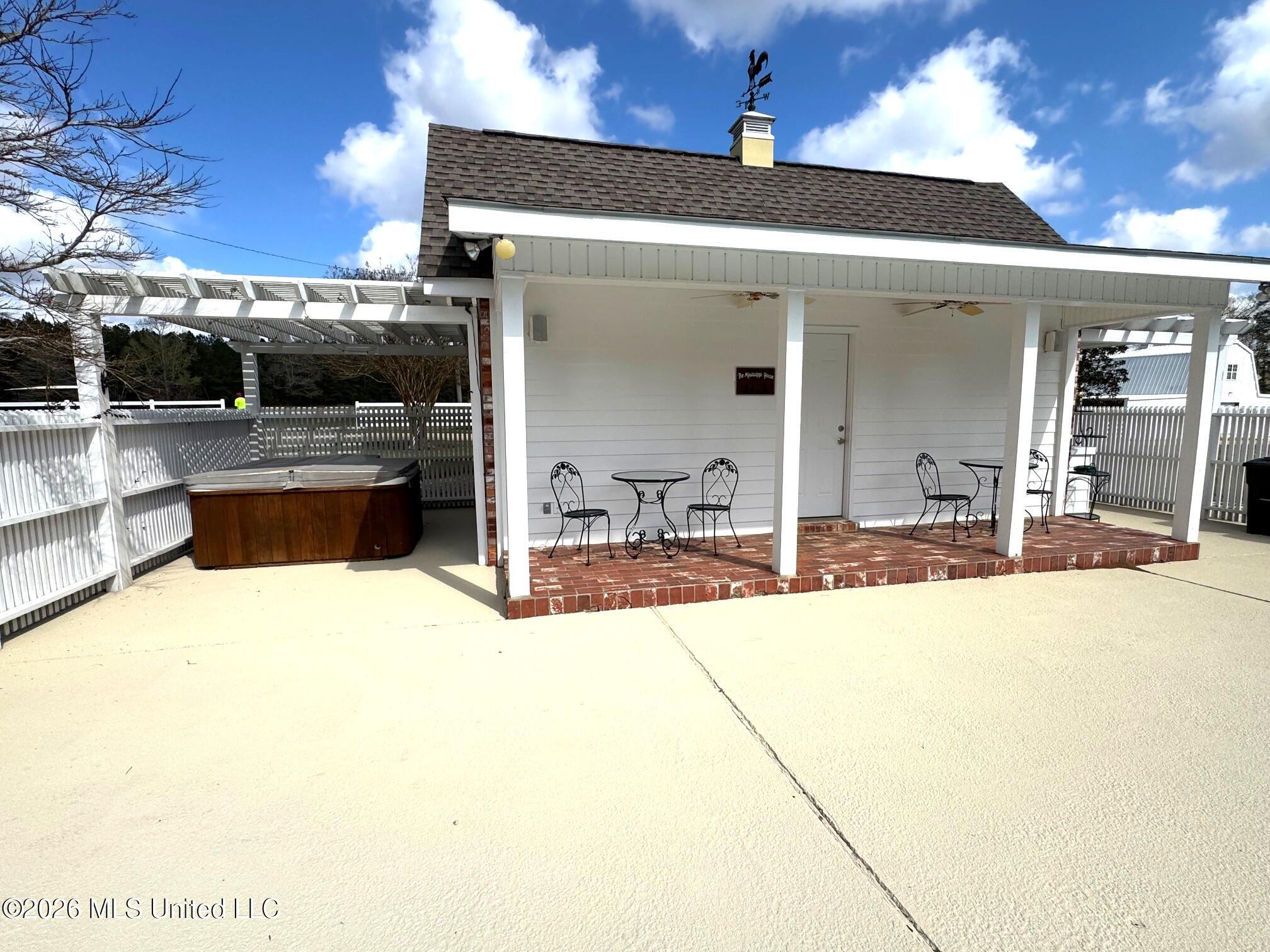 2053 Osyka Progress Road Osyka, MS 39657 - Photo 34 of 79 Pool house & hot tub