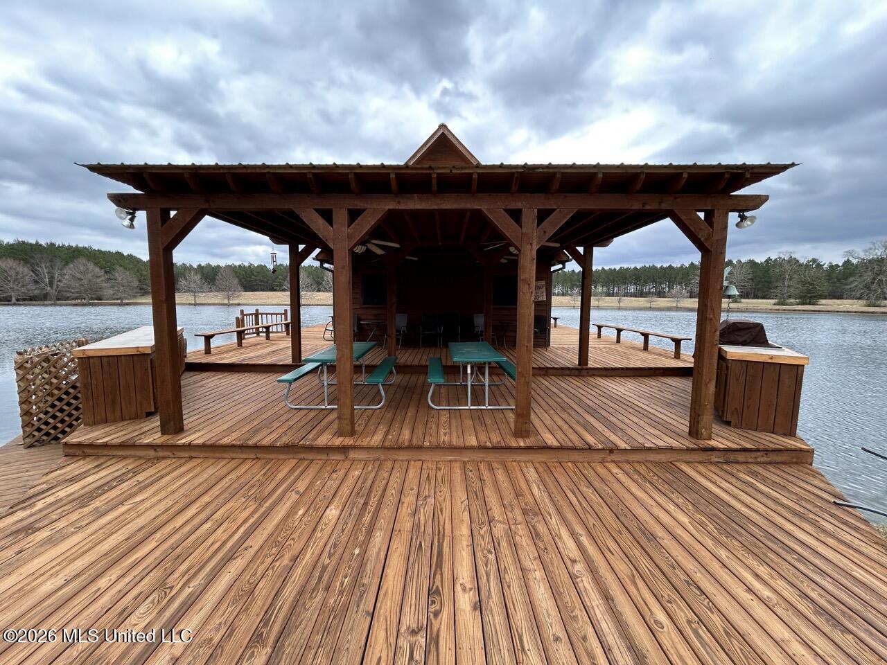 2053 Osyka Progress Road Osyka, MS 39657 - Photo 43 of 79 Lake house deck