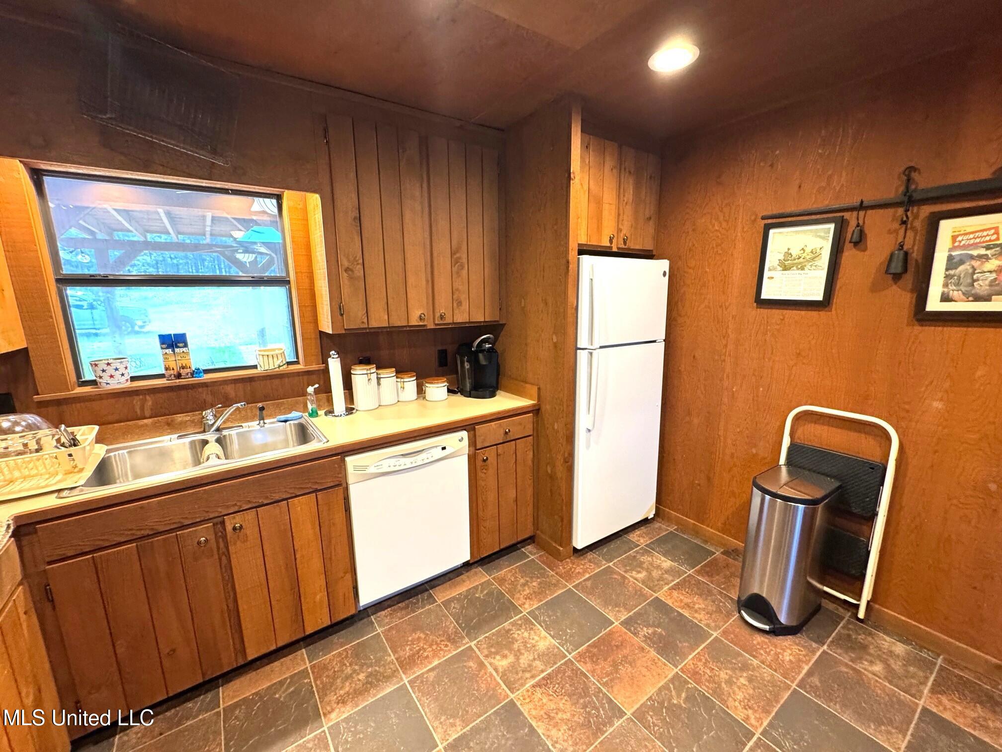 2053 Osyka Progress Road Osyka, MS 39657 - Photo 50 of 79 Lake house kitchen & refrigerator