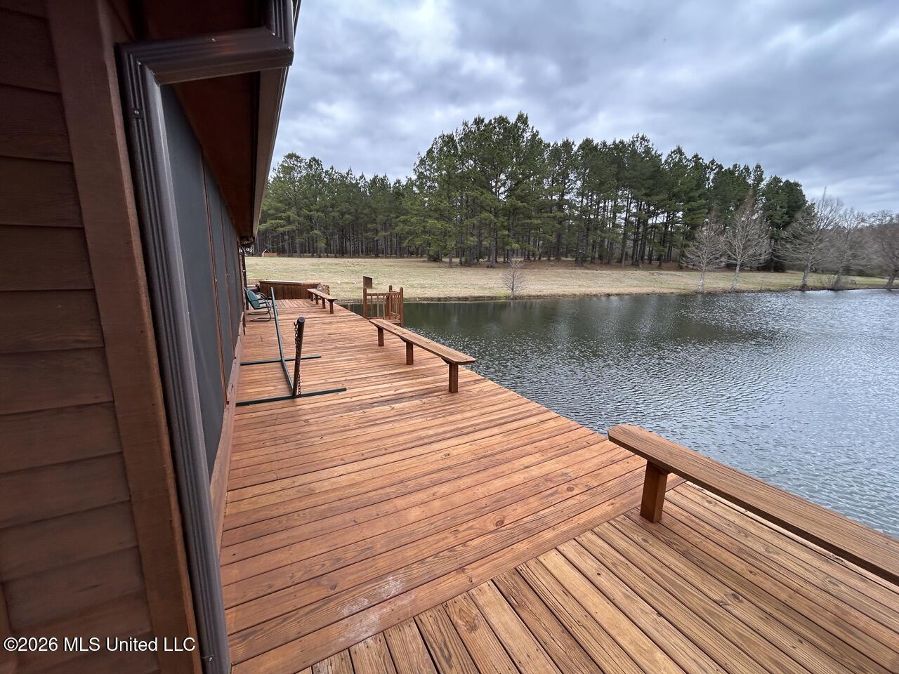 2053 Osyka Progress Road Osyka, MS 39657 - Photo 59 of 79 Lake house deck