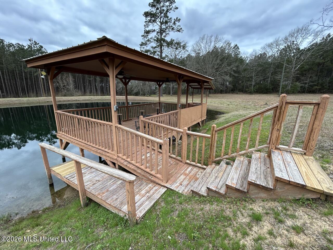 2053 Osyka Progress Road Osyka, MS 39657 - Photo 64 of 79 Pier by pond