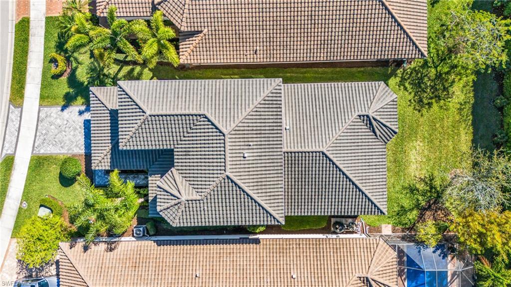 4420 Aurora Street Naples, FL 34119 - Photo 42 of 50 Aerial view of home