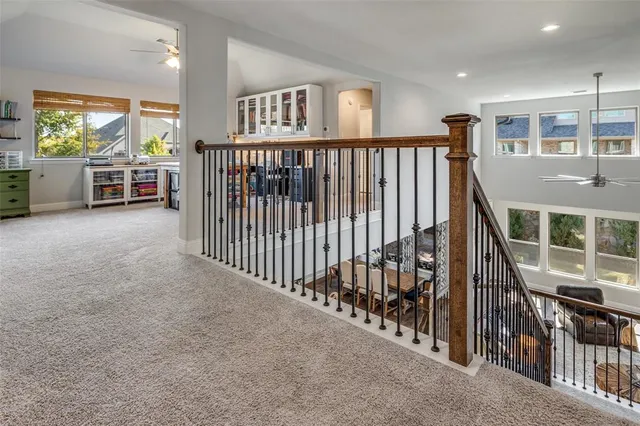 a bed room with furniture and a window