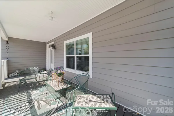 a outdoor space with furniture