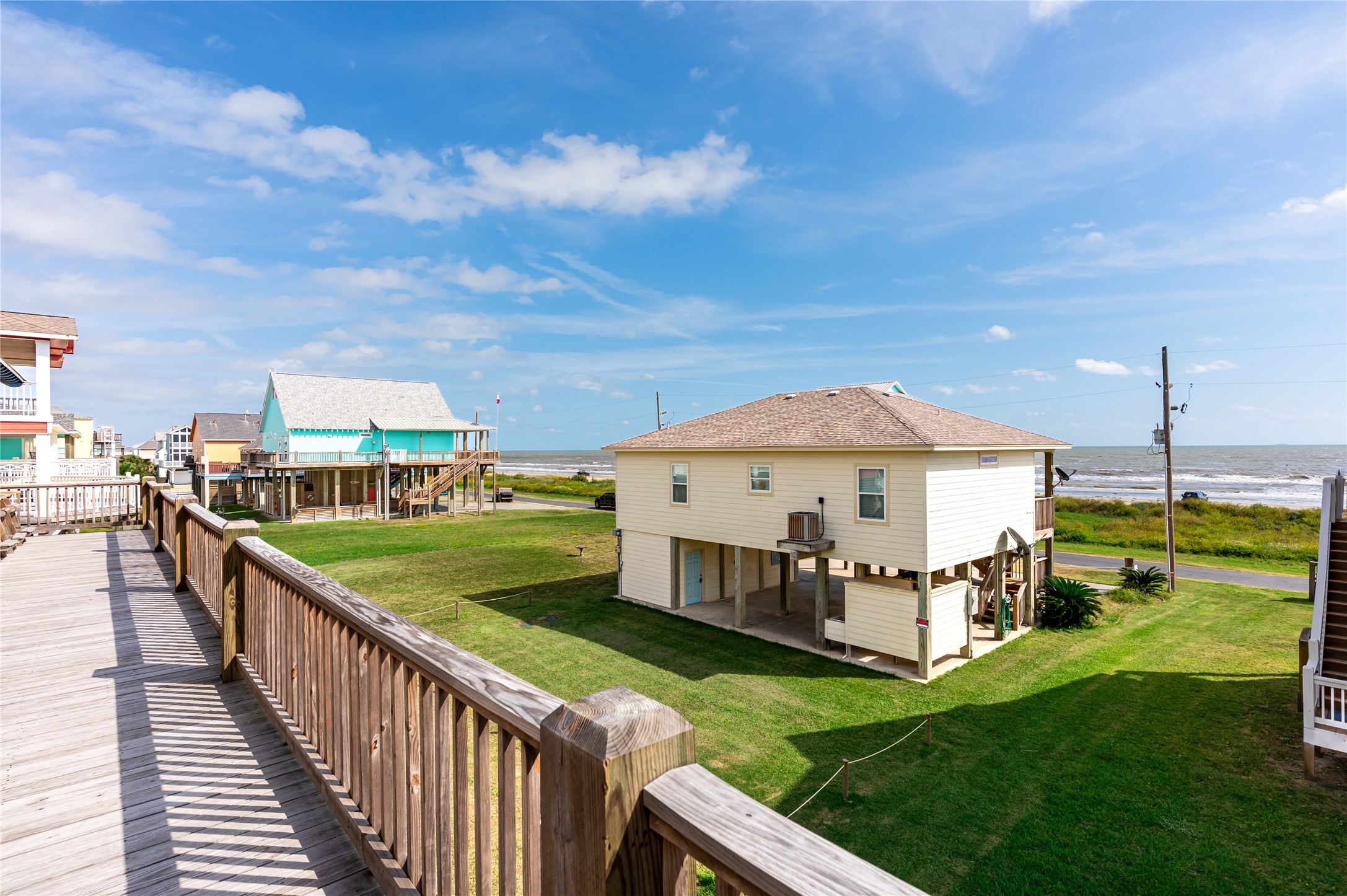2576 Whitecap Crystal Beach, TX 77650 - Photo 9 of 49 a view of a house with a big yard