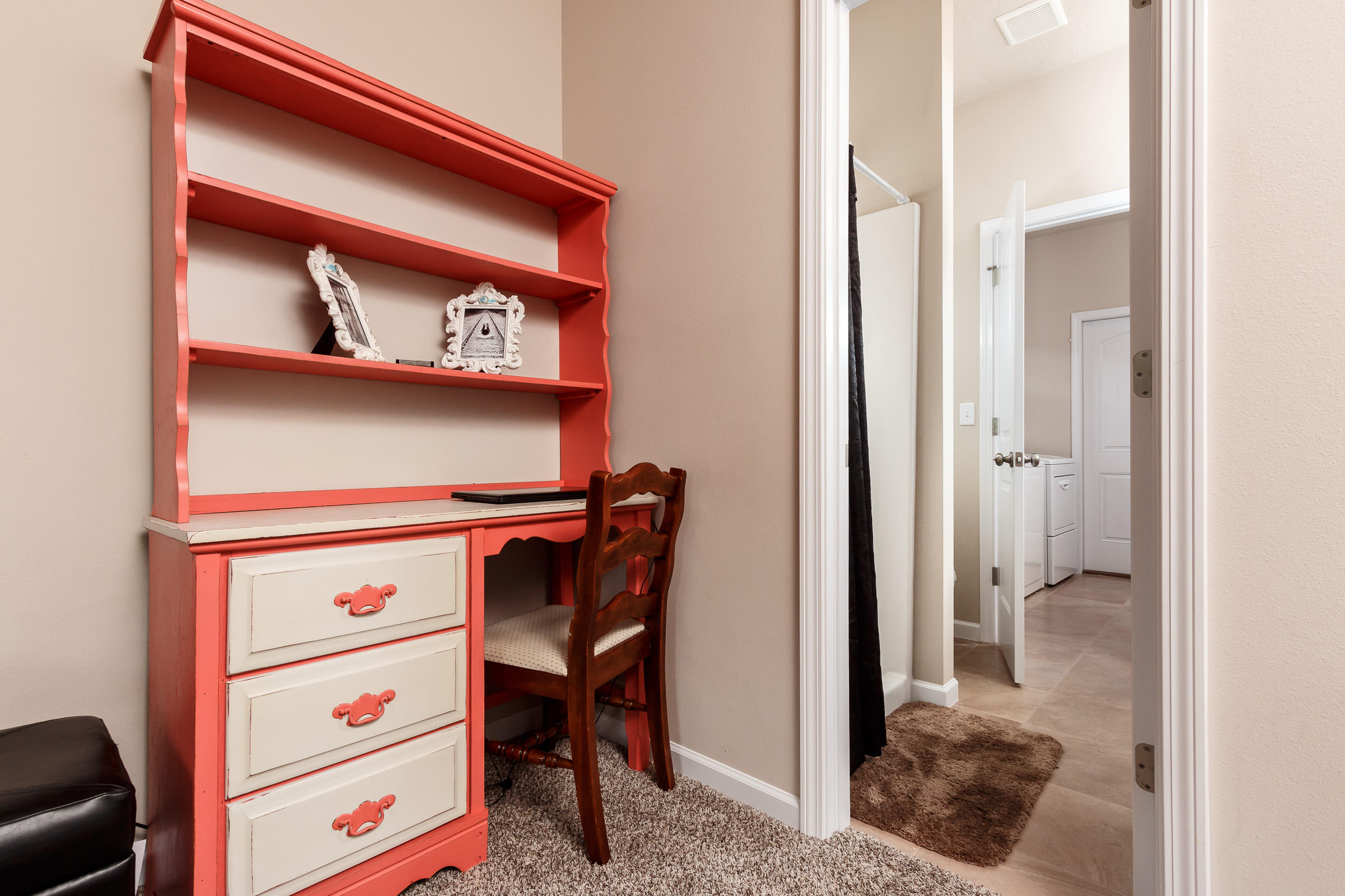 4600 Hermosa Road Crestview, FL 32539 - Photo 21 of 40 a view of a hallway with front door and staircase